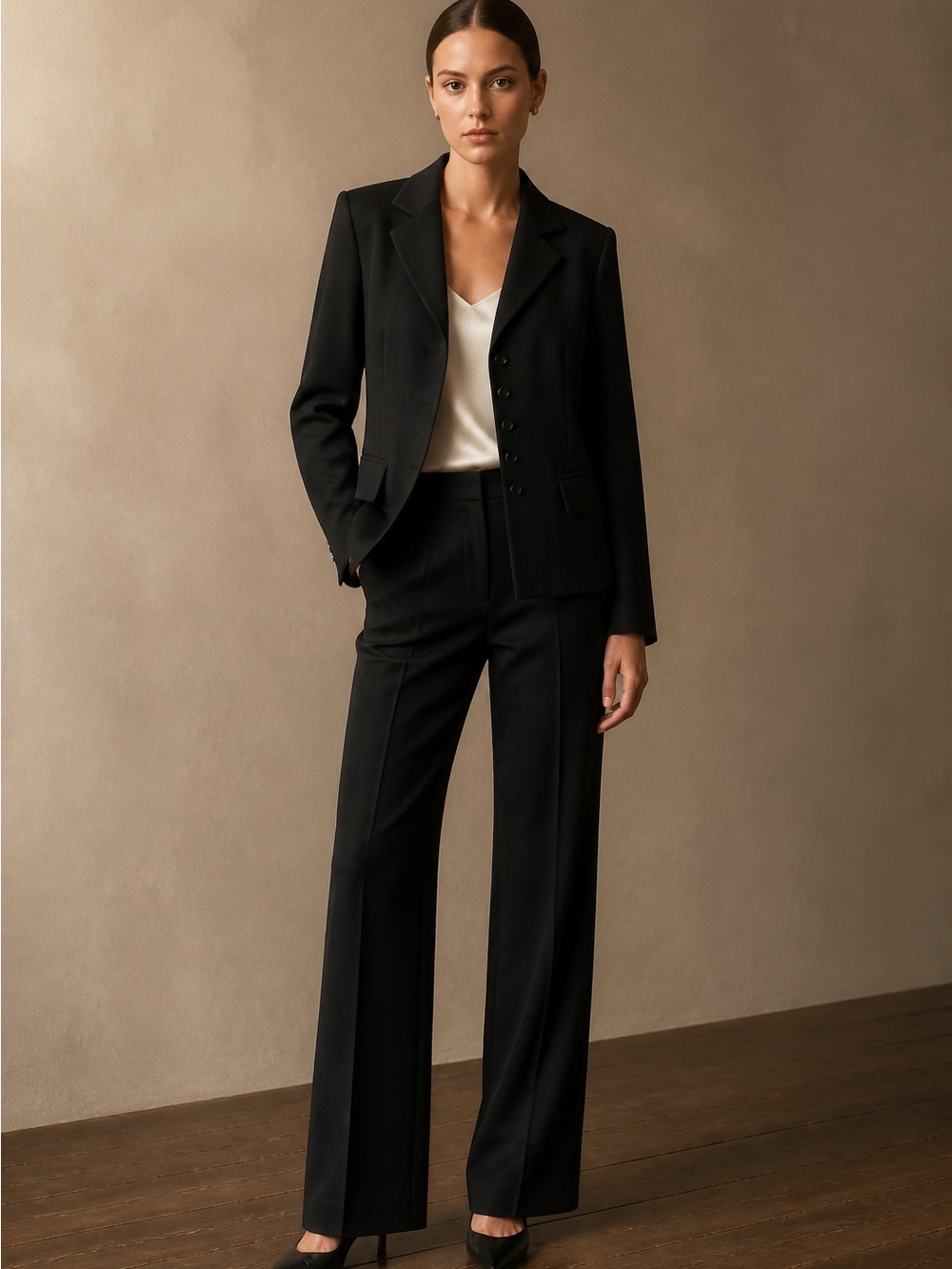 Breakin’ Loose Black Tailored Women's Blazer 11/12